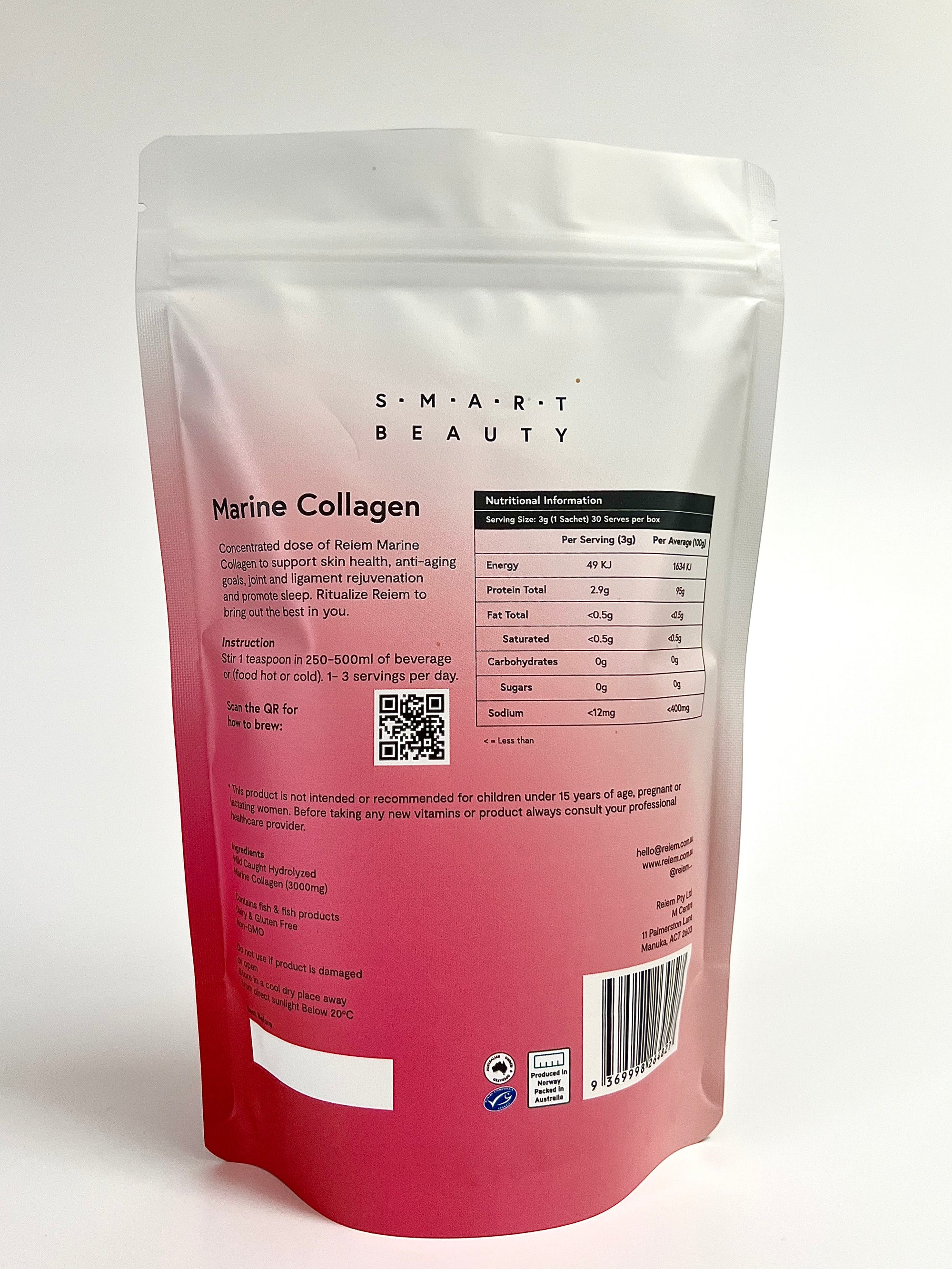 Reiem Original Marine Collagen Refill Pouch 180g